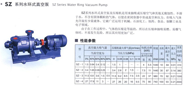 水環式真空泵